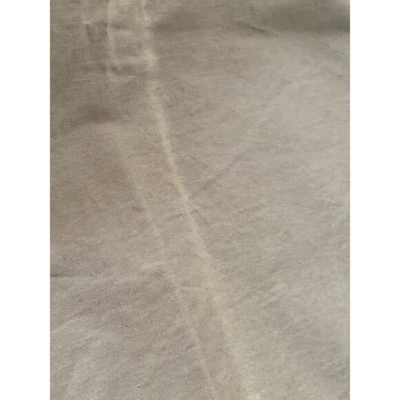 Fabric Ivory Brown Quilting sewing Arts Crafts Remnants VTG - Picture 7 of 11